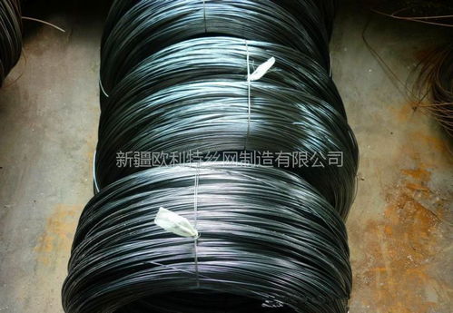 廠家直銷優質圓形截面黑鐵絲 金屬盤條制作而成